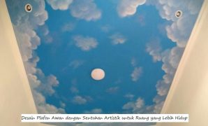 Desain Plafon Awan