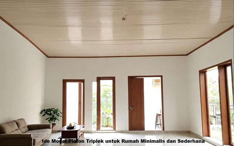 Model Plafon Triplek